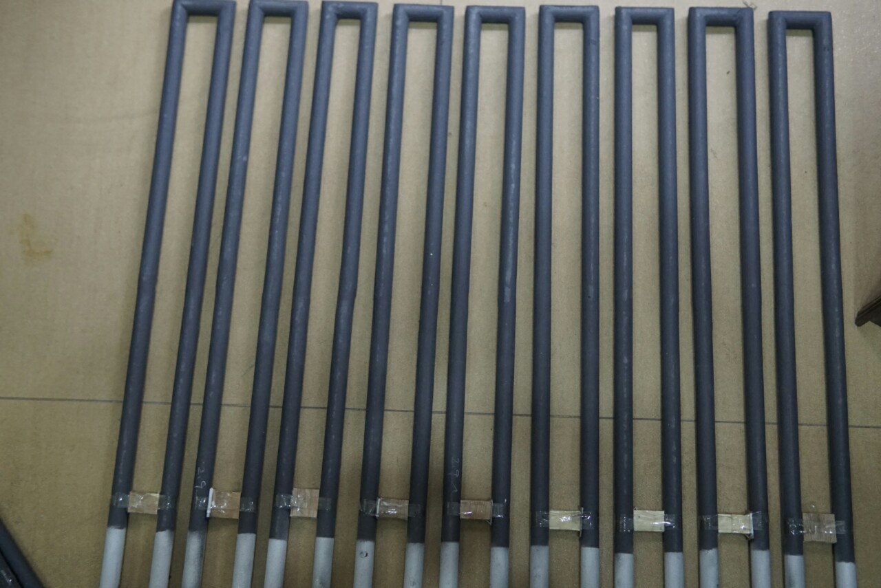 Điện trở cacbon silic dạng chữ U là một sản phẩm của điện trở đốt nóng công nghiệp
